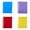 Blue+Purple+Red+Yellow, variant on LKXGBMY 3-Prong 2-Pocket Poly Folder, 1Pack Plastic Folders with Pockets and Prong Holds Letter Size Paper, Plastic Pockets Folder for Office and Home, Green