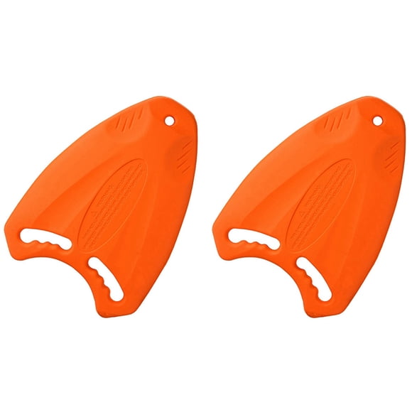 2X Tabla de Natación Naranja EVA Tabla de Flotación Trasera Placa de Ayuda de Entrenamiento Segura de Surf para Niños Adultos Accesorios de Piscina