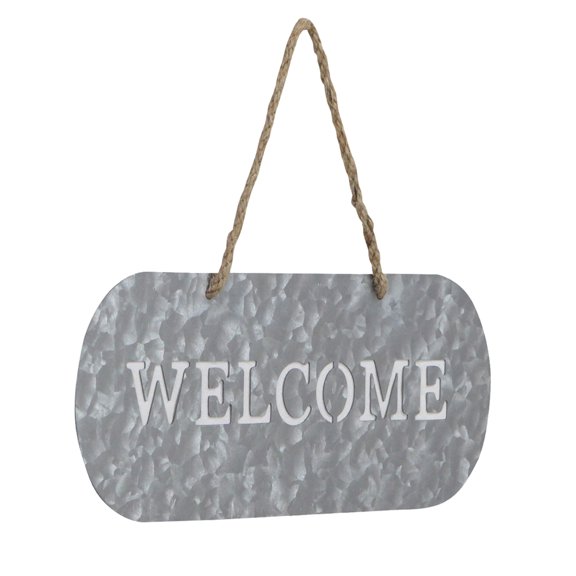 Home Decorative Fp-3332A Metal Garden Hanging "Welcome" Sign