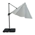 thumbnail image 2 of 10 Ft Heavy Duty Cantilever Patio Umbrella, White, 2 of 6