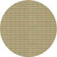 thumbnail image 1 of Ahgly Company Machine Washable Indoor Round Transitional Metallic Gold Area Rugs, 4' Round, 1 of 7