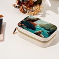 thumbnail image 7 of Sea Lion Velvet Portable Storage Box with Removable Compartment – Jewelry Display, Earring Holder, Necklace Holder – Great Gift, 7 of 7