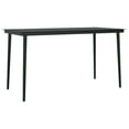 thumbnail image 5 of 7 Piece Patio Dining Set with Cushions Poly Rattan and Glass, 5 of 8