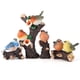 thumbnail image 1 of Juego de 4 piezas de resina para jardín, patio, decoración de aves de alta simulación, adorno animal, 1 of 12