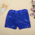 thumbnail image 4 of Shorts Outfit for Girls Women's Shorts Medium Big Girl Short Gymnastics for Girls Cute Girl Clothes Toddler Kids Baby Girls Boys Sparkly Sequins Elastic Waist Birthday Shorts Pants Party Shorts, 4 of 7