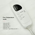 thumbnail image 3 of Gymax Twin Size Electric Heated Mattress Pad Blanket with 5 Temperature Modes & Timer, Twin, 3 of 7