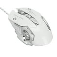 thumbnail image 3 of Gamer Mouse, Diseño de Fondo de Metal de Metal para el Mouse de Juego Con Cablado Con Cablado Ergonómico Diseño de Textura Dañada, 3 of 7