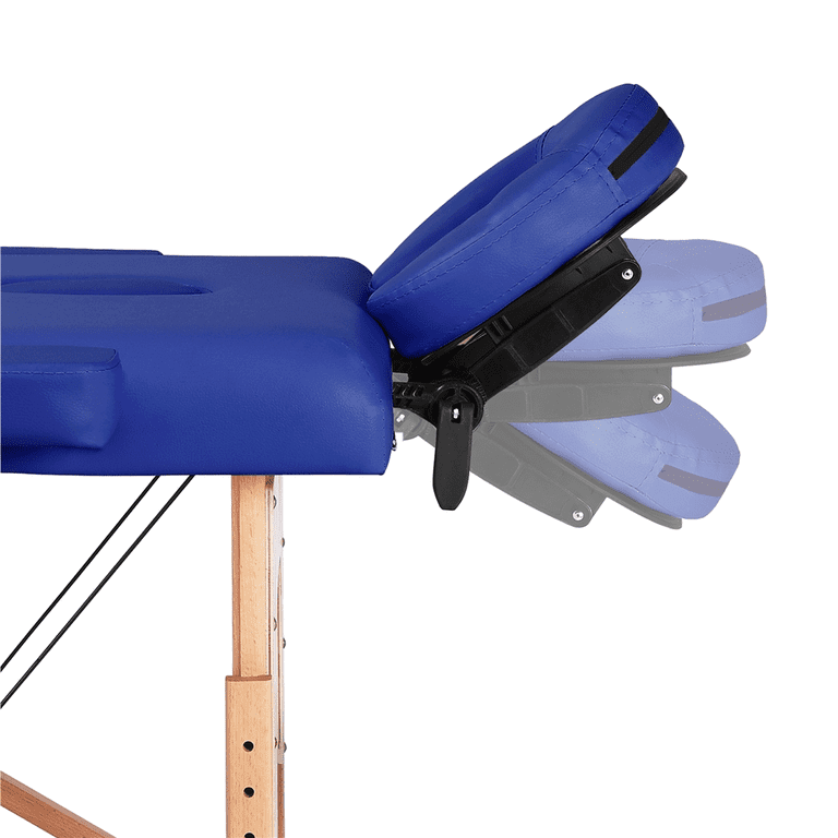 Yaheetech 2 Sections Adjustable Massage Table Folding Massage Bed