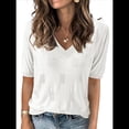 thumbnail image 1 of Blusas de Mujer, -Verano 2025, Suéter de Corta, Moda, Elegante, Informal, Blusa de Punto Versátil L, 1 of 6