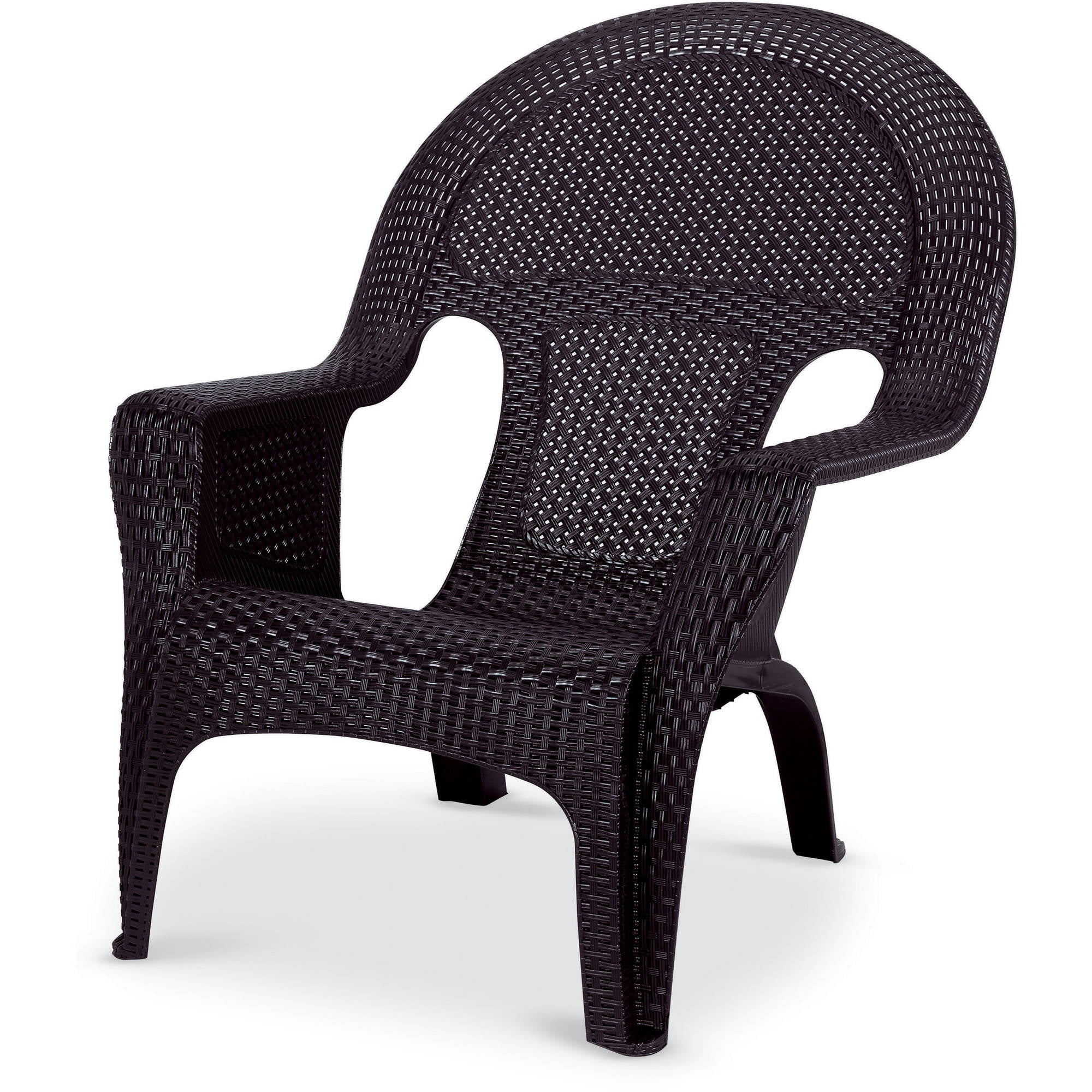 US Leisure Resin Wicker Lounge Chair, Coffee – Walmart Inventory