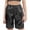 Black, variant on Odeerbi 3-16 Years Kids Boys Girls Metallic Shiny Sparkly Dance Shorts Stage Performance Outfits Bermuda Shorts Solid Color Loose Glossy Straight Leg Shorts