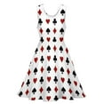thumbnail image 3 of 2024 Clothing Design Spring Dress Skate Pretty Female Dresses Aesthetic Suits Card Spades Clubs s Hearts Dress Poker Playing, 3 of 7