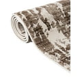 thumbnail image 6 of Unique Loom Hermitage Collection Area Rug - Armor (5' 3" x 8' Rectangle Chocolate Brown/Black), 6 of 11