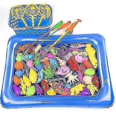 Magnetic Fishing Pool Toys Game For Kids Water Table Bathtub Kiddie Party Toy