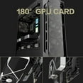 thumbnail image 3 of PCIE 4.0 X16 Graphics Card Extension Cable, High Speed Flexible Extender Riser Cable, GPU Extension Card Riser Cable for RX6900XT RX6800XT RTX3090ti, 3 of 7