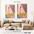 thumbnail image 4 of Elephant Stock Tennis Fun Wall Art - Vertical Canvas Wall Art - Living Room Wall Decor - Sports Canvas - Blue And Pink Decor - 32" x 48", 4 of 8