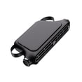 thumbnail image 3 of Ventilador de asiento trasero USB para coche, ventilador personal, ventilador eléctrico de circulación de aire, refrigeración. Negro, 3 of 9