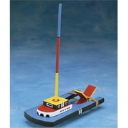 Unfinished Wooden Paddle Boat Unassembled, Pack of 12