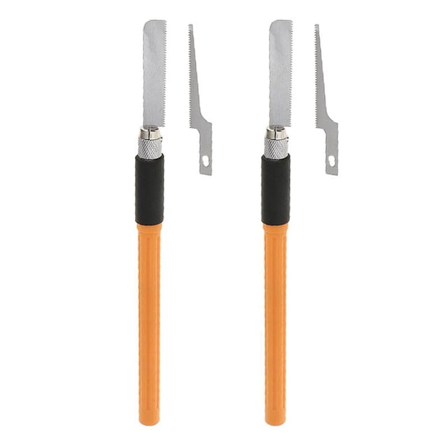 Juego de 2 Piezas Mini de Mano Zulema Herramienta de Corte Mini Sierra de Afeitar