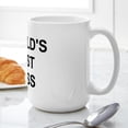 thumbnail image 6 of CafePress - Original World's Best Boss Large Coffe Mug - 15 oz Ceramic Large White Novelty Mug, 6 of 6
