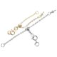 thumbnail image 4 of 2pcs Adjustable Necklace Chain Extenders Durable Bracelet Extension Chain Portable Chains, 4 of 4