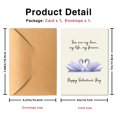 thumbnail image 2 of Tarjeta de aniversario PTRUKD Romantic Swan para esposa y esposo, 2 of 6