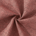 thumbnail image 4 of Jepeak Burlap Linen Rhombus Textured Throw Pillow Covers Pack of 2 Decorative Square Cushion Cases for Sofa Couch Bed, Rust Orange 22x22 inch, 4 of 12