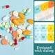 thumbnail image 4 of Pastillero de viaje, organizador de pastillas, pastillero para medicamentos, contenedor de vitaminas, pastillero, 4 of 5