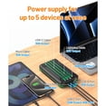 thumbnail image 5 of 46800mAh Solar Charger Power Bank 20W Fast Charging with Cables Compatible for iPhone, Android Phone, 5 of 8