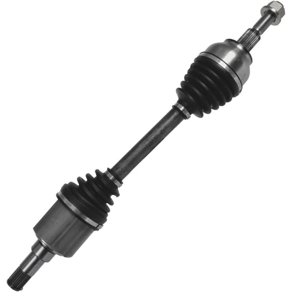 Detroit Axle - 2.0L Front Left CV Axle for 2013-2018 Ford Focus [Manual Transmission] Driver Side CV Axle Shaft Assembly 2014 2015 2016 2017 Replacement