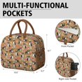thumbnail image 6 of Reusable Dog Lnsulated Lunch Bag for Women & Men-Leakproof Water-Resistant Cooler Tote,Large Capacity(10.6x8.7x6.3in)for Work,Office,Travel,Picnic,Beach., 6 of 7