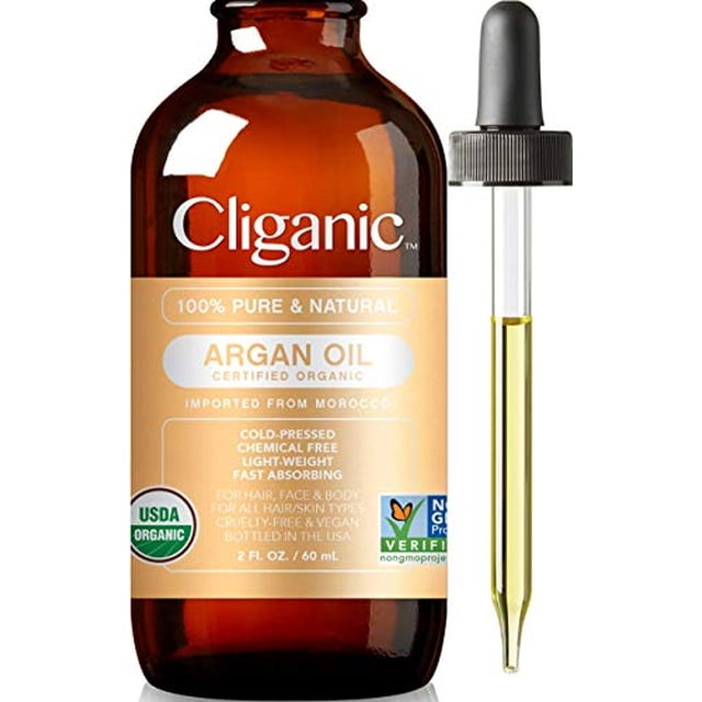 Aceite de Argan Organico Cliganic, 100% Puro | para | de cab Cliganic Cliganic