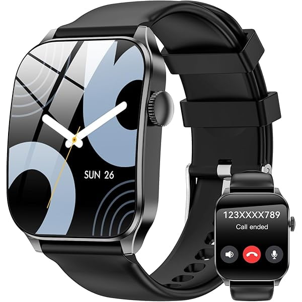 wonima44 Curve Smart Watch for Men Women, 1.91" Smartwatches with 120+ Sport Modes, Fitness Tracker with Bluetooth Call, Heart Rate, Waterproof Activity Tracker Smartwatch for iOS Android Phones