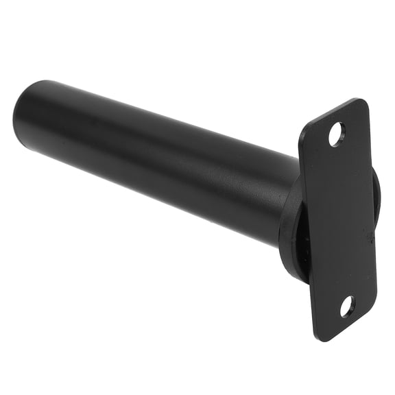 OUNONA Wall Mounted Dumbbell Weight Holder Black Gym Storage Rack for Barbell Plates