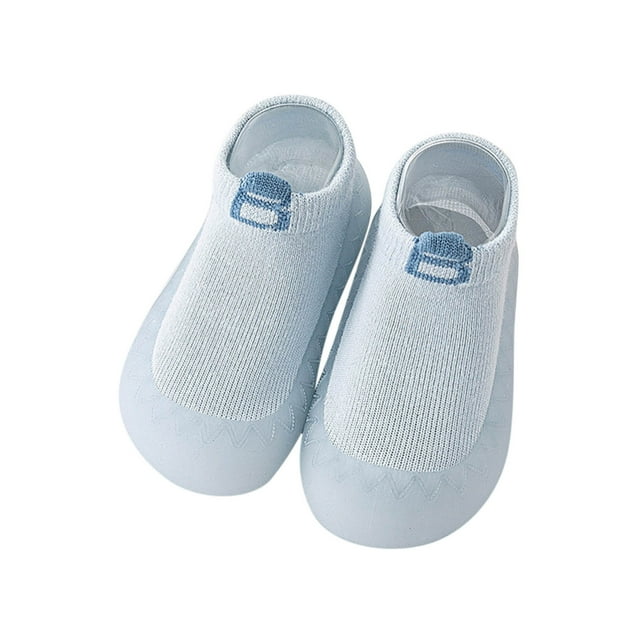 GPOECD Chaussettes Chaudes Garçons Filles Chaussures Premiers Pas Chaussures Bébé 02_bleu,21