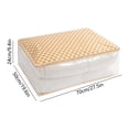 thumbnail image 3 of Clear Clothes Storage Bags, Extra Large Blanket Organizer, Waterproof Heavy Duty Zippered Case for Seasonal Clothing Home Organization, L Size, 1pc, By UKHCCC, 3 of 9