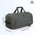 thumbnail image 5 of G4Free Sports Travel Duffel Bag 45L/60L with Shoe Compartment and Wet Pocket for Men and Women, 5 of 7