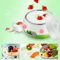 thumbnail image 2 of ChicHomey ​​Homemade Yogurt Maker,Compact Greek Yogurt Maker Machine, 1L Multi-Function Yogurt Maker, White/Green​, 2 of 11