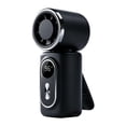 thumbnail image 1 of Ventilador portátil con clip, rotación ajustable, recargable, tamaño bolsillo, 5 velocidades, ideal para mujeres, hombres, conciertos, oficina y Negro, 1 of 8