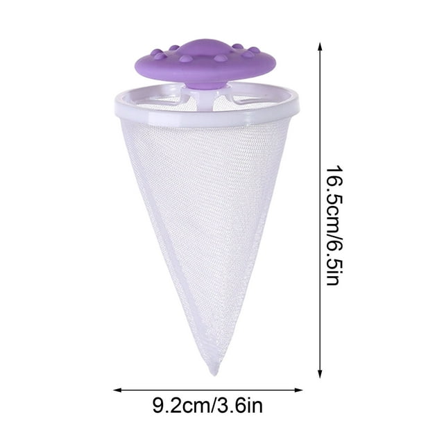 Washing Machine Floating Hair and Lint Filter Net for Top-Loading Washers