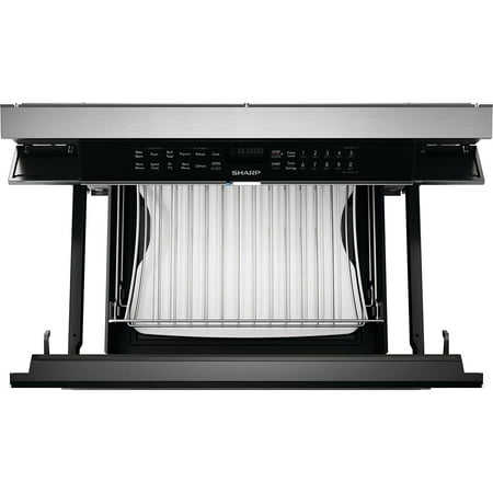 Sharp - 24-In Microwave Convection Drawer - Silver