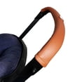 thumbnail image 1 of Funda de Piel Sintética MINILUJIA Café Claro con Cierre Extraíble para Manubrio Compatible con Asien, 1 of 7