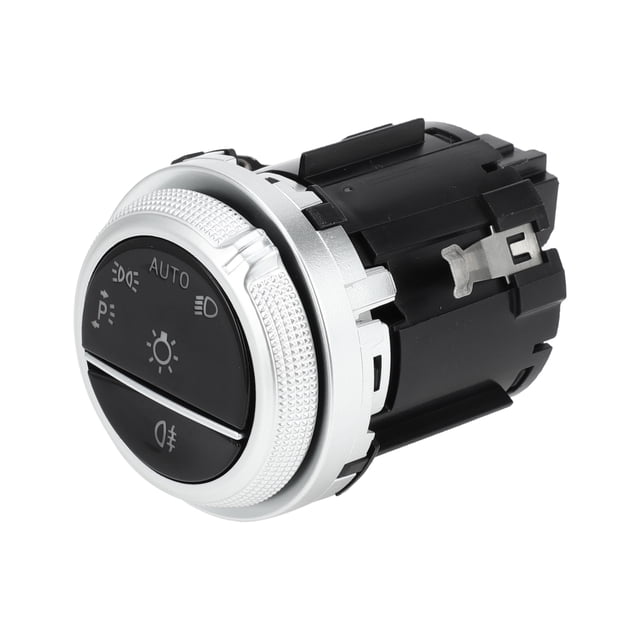 Interruptor de faros Unique Bargains No.A2239052003 Interruptor de control de luz de niebla para Mercedes-Benz C 300 2022 2023 Plástico Negro