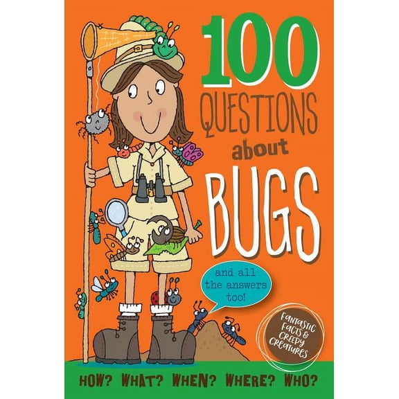 100 Questions about Bugs, (Hardcover)