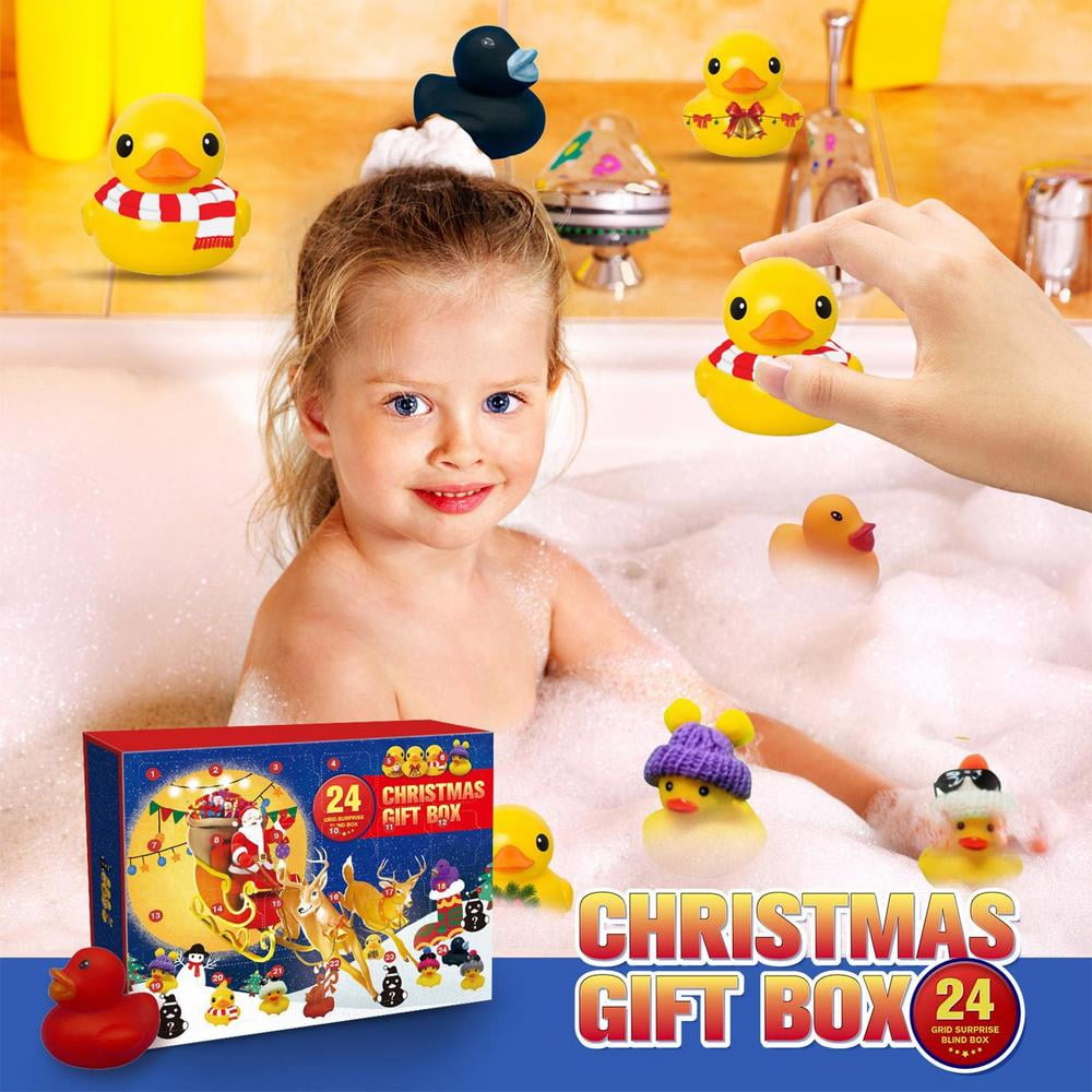 24 Rubber Ducks Advent Calendar 2022 Christmas, Christmas Party Gifts