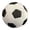 Black White 18cm, variant on harper Neoprene Soccer Ball, Soft to the Touch, Quiet Design, Perfect for Indoor Soccer White Green Red 22cm