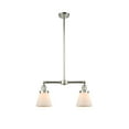 thumbnail image 5 of Innovations Lighting 209 Small Cone Small Cone 2 Light 21" Wide Linear Chandelier - Chrome, 5 of 7