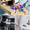 thumbnail image 5 of Hweilai 16 Pcs Cable Clips, Cable Management Self Adhesive Silicone Cord Organizer Clips for Desktop USB Charging Cable Power Cord Cable Mouse Wire PC Office Home, 5 of 5