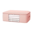 thumbnail image 6 of AZXY Clothes Storage Containers Clearance,Blanket Organizers and Storage,Closet Organizer Bins Under Bed,Stackable Clear Heavy Duty Large Blanket Bags with Zipper, 6 of 7