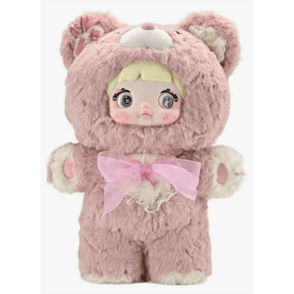 Nommi Good Night Bear 400% Series Blind Box, 13.8'' Plush Nommi Blind Box Figures, Random Design Mystery Box Action Figures, Cute Plush Doll Collectibles Toys Xmas Birthday Gifts for Girls